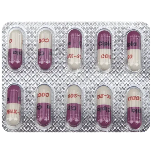 cobix 200mg capsule 10's